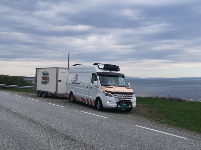 Raskt-Levert AS expressdelivery from Larvik to Tana. #rasktlevert #vip_ekspress #expressdelivery #expressnorway #expresseuropa #safetransport #ecolighthouse #eco_lighthouse #fairtransport #magnetjqs #gaselle2021 -